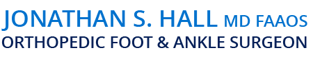 Jonathan S. Hall MD FAAOS Orthopedic Foot & Ankle Surgeon logo
